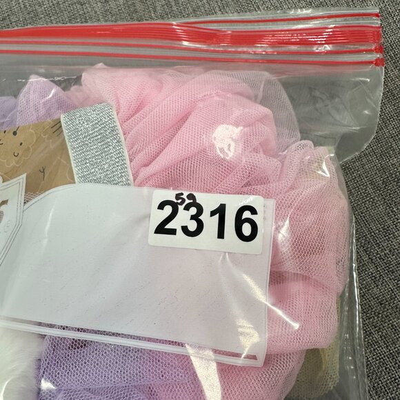 NEW! Baby Essentials Headband & Tutu Bunny Pink Purple Blue‎ Yellow  3-12 months - Picture 9 of 9